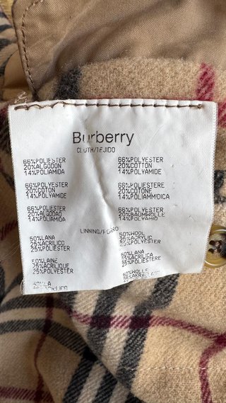 Burberry Chaqueton Parka Beige Hombre 54 XL
