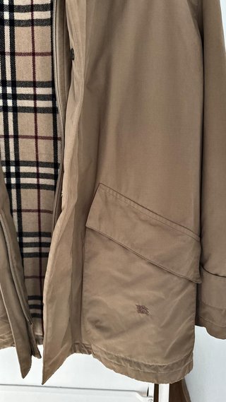 Burberry Chaqueton Parka Beige Hombre 54 XL