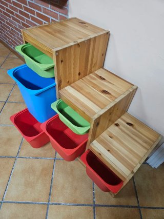 Mueble Escalera Ikea Trofast Madera