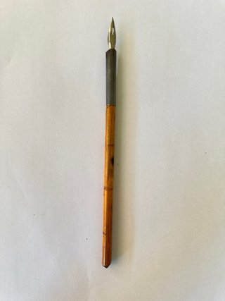 Palillero con plumín metálico