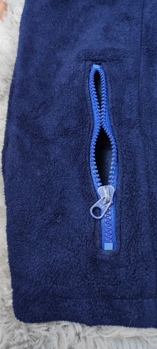 Chaleco Polar L.L.Bean Azul Marino Talla XXL