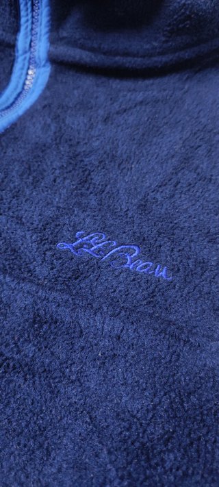 Chaleco Polar L.L.Bean Azul Marino Talla XXL