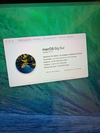 MacBook Pro 15 256GB (2014)