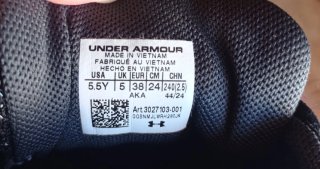 Zapatillas Under Armour Negras