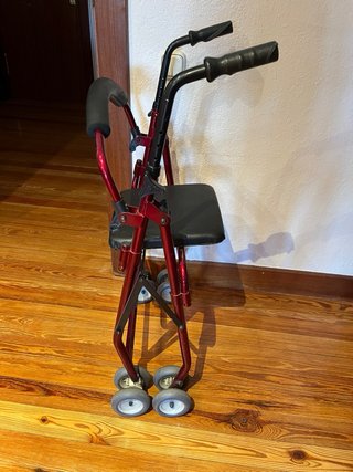Andador Rollator AD 160 Rojo