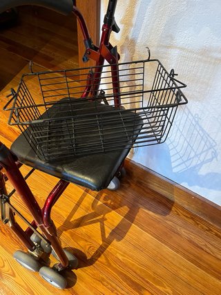 Andador Rollator AD 160 Rojo