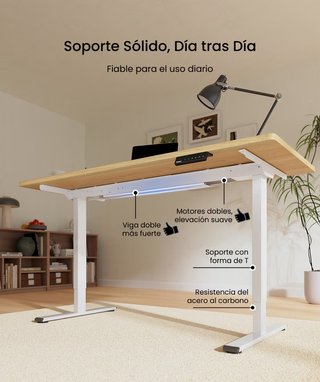 Escritorio Elevable FlexiSpot EF1  + tablero en 2