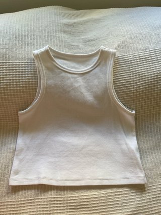 Top tirantes ZARA blanco nuevo