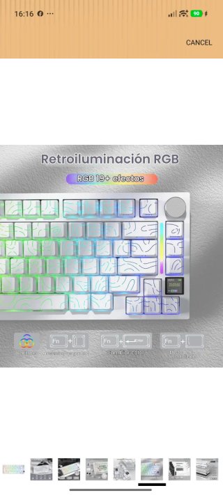 Teclado Mecánico Attack Shark X820 Ultra Nuevo
