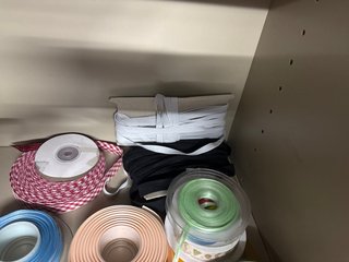 Kit de costura hilos y cintas