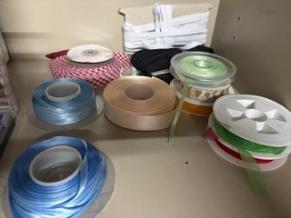 Kit de costura hilos y cintas