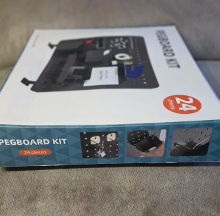 Kit de Tablero Perforado Organizador 24 Piezas