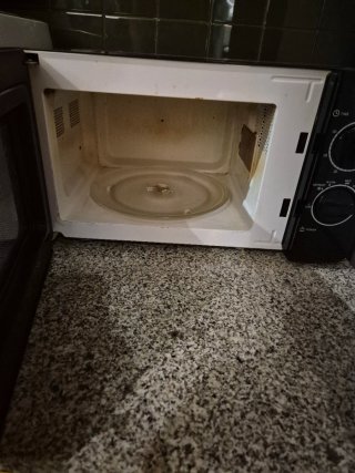 Microondas Ok. Negro