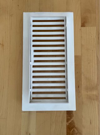 Rejilla de Ventilación Blanca