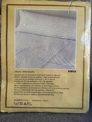 Juego de sábanas Barrucci