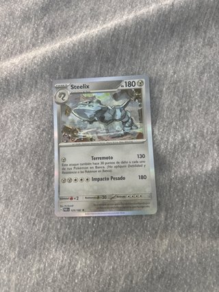 Carta Pokémon Steelix 125/182