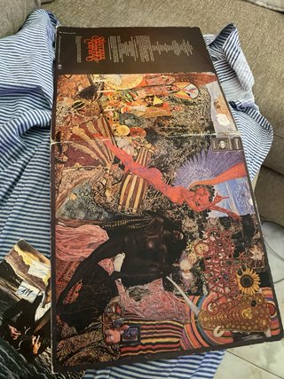 Vinilo Santana abraxas y single regalo