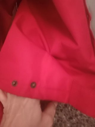 Cazadora de invierno roja