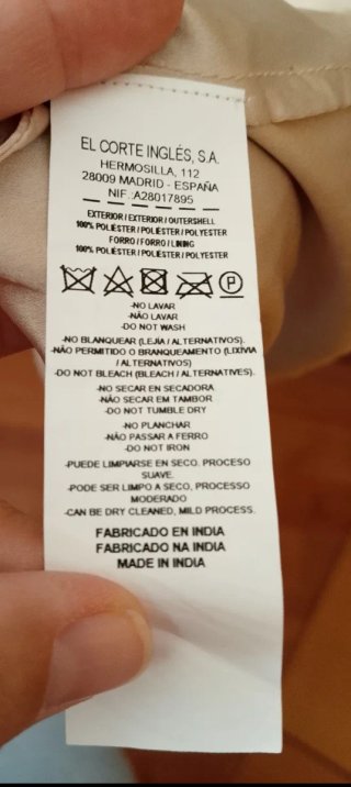 Vestido de fiesta lentejuelas dorado