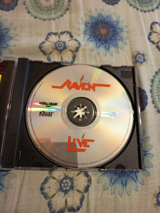 Raven Live At The Inferno CD rare 1st Press