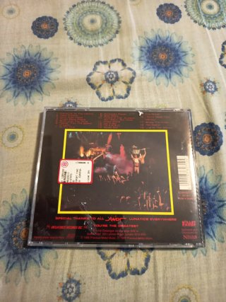 Raven Live At The Inferno CD rare 1st Press