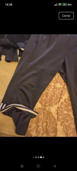 Chándal Adidas gris y negro