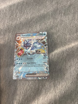 Carta Pokémon Gyarados ex Teracristal