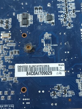 TARJETA GRAFICA ASUS NVIDIA EN8400GS SILENT 512MB