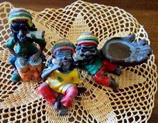 Mini figure cubanite in resina