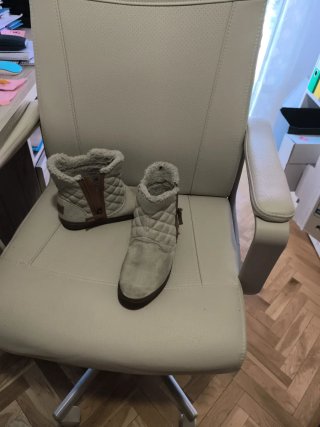 Botines mujer beige y marrones H&M