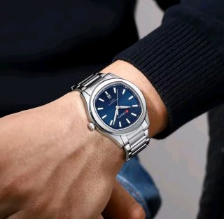 Reloj Curren de Acero Plateado