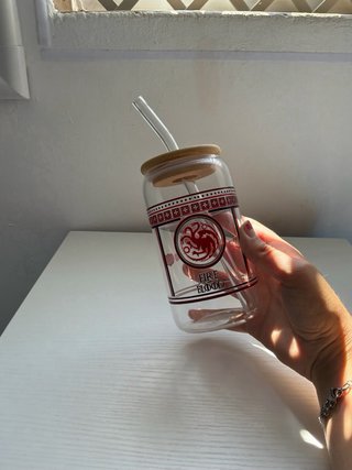 Vaso Cristal Juego Tronos - Casa Targaryen