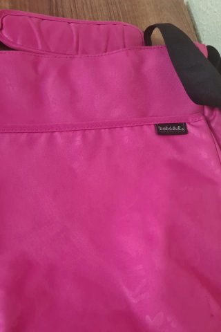 Bolso para silla de paseo rosa bebédué