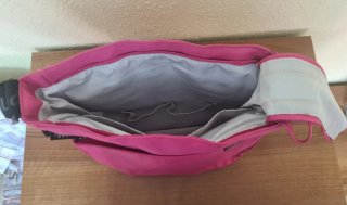 Bolso para silla de paseo rosa bebédué