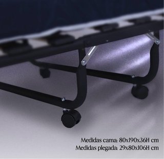 Cama Plegable Reti 80x190 cm Nueva