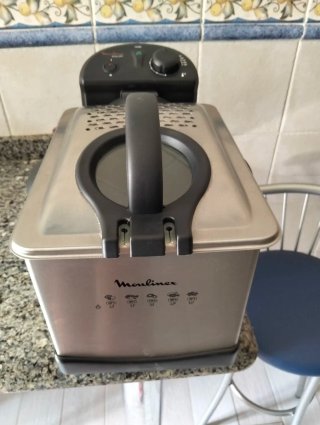 Freidora Moulinex de Acero