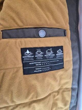 Chaqueta Volcom impermeable verde