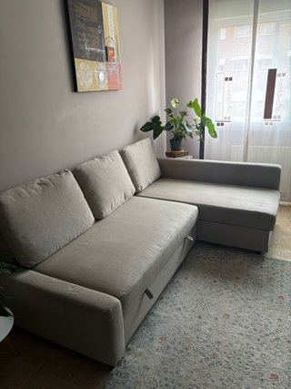 Sofá cama IKEA beige