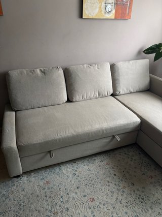 Sofá cama IKEA beige