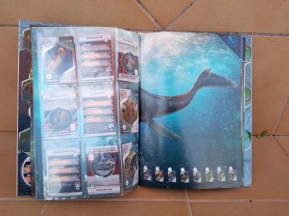 Álbum de Cromocartas Jurassic World Día