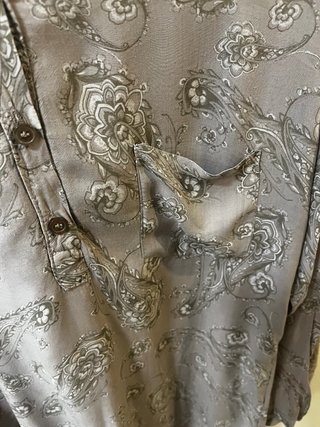 Blusa Estampada Beige