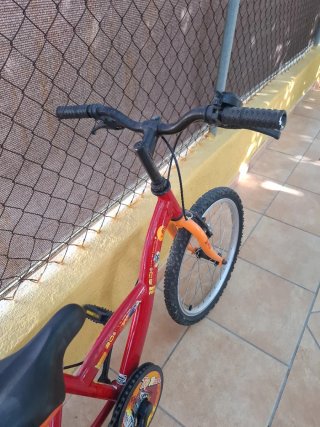 Bicicleta Infantil Roja