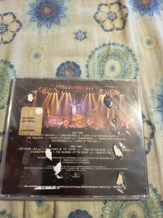 Iron Maiden Death on the Road CD nuovo sigillato