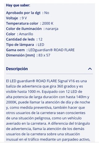 Luz de Emergencia Osram LEDguardian V16