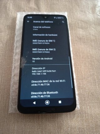Motorola G7 Plus Pantalla Agrietada