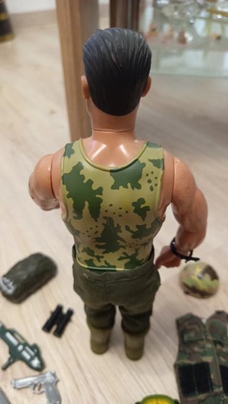 Muñeco Action Man con accesorios
