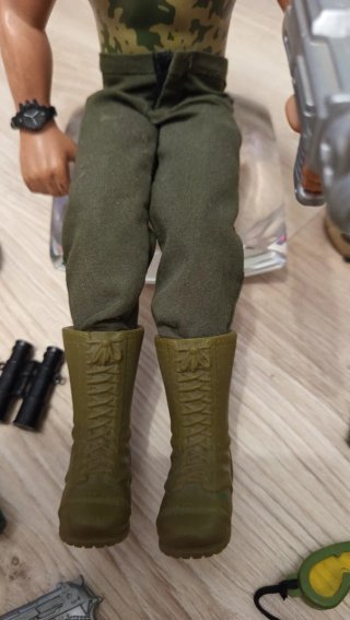 Muñeco Action Man con accesorios