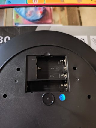 Expositor giratorio eléctrico y a pilas 30 ctms.