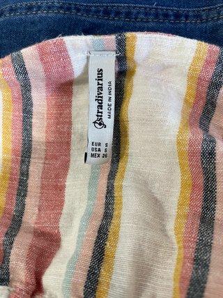 Vestido de Rayas con Nudo