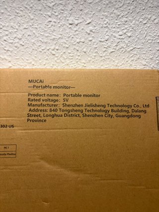 Monitor Portátil MUCAI 14